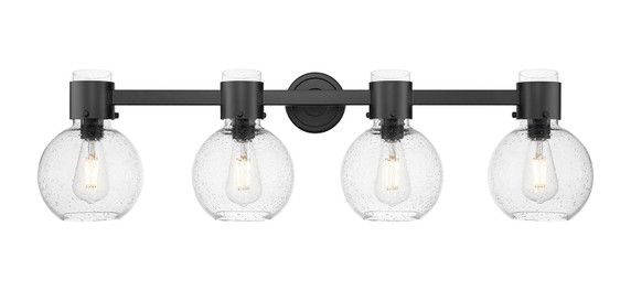 Bathroom Fixtures Four Lights by Innovations ( 405 | 464-4W-BK-G464B-7SDY Downtown Urban ) 