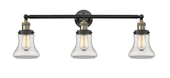 Bathroom Fixtures Three Lights by Innovations ( 405 | 205-BAB-G192-LED Franklin Restoration ) 