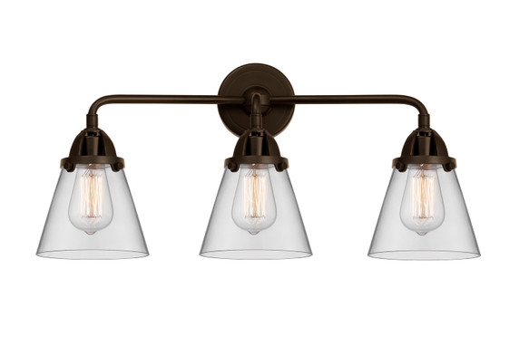 Bathroom Fixtures Three Lights by Innovations ( 405 | 288-3W-OB-G62-LED Nouveau 2 ) 