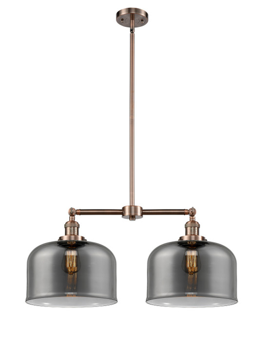 Mid. Chandeliers Glass Down by Innovations ( 405 | 209-AC-G73-L-LED Franklin Restoration ) 