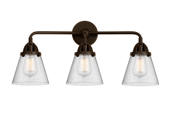 Bathroom Fixtures Three Lights by Innovations ( 405 | 288-3W-OB-G64-LED Nouveau 2 ) 