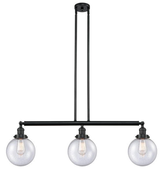 Linear/Island 3 Light Bar by Innovations ( 405 | 213-BK-G204-8 Franklin Restoration ) 