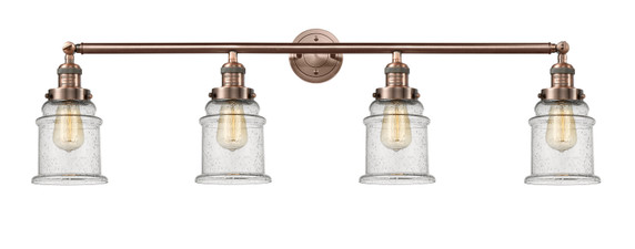 Bathroom Fixtures Four Lights by Innovations ( 405 | 215-AC-G184 Franklin Restoration ) 