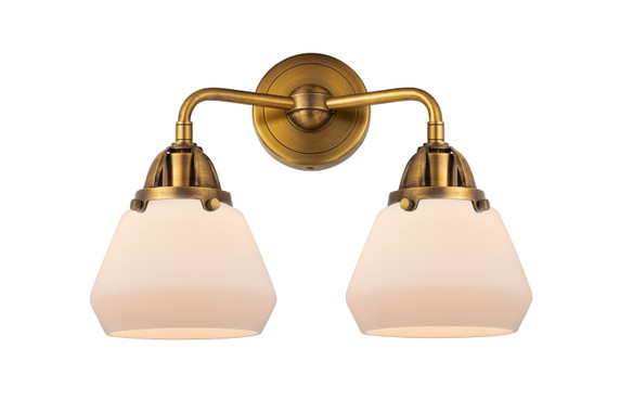 Bathroom Fixtures Two Lights by Innovations ( 405 | 288-2W-BB-G171 Nouveau 2 ) 