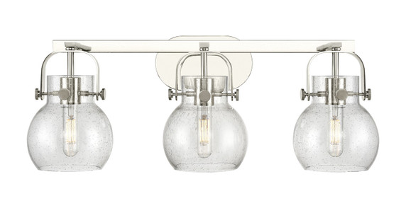 Bathroom Fixtures Three Lights by Innovations ( 405 | 423-3W-PN-G410-6SDY Downtown Urban ) 