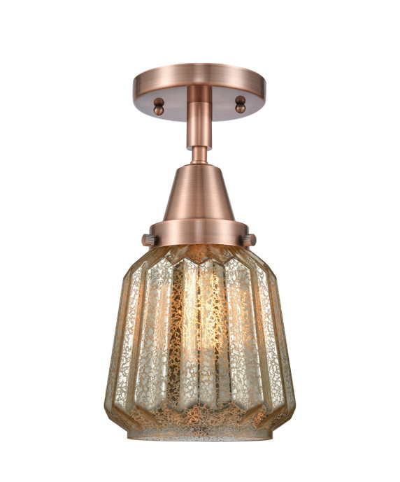 Flush Mounts Glass Down by Innovations ( 405 | 447-1C-AC-G146-LED Caden ) 