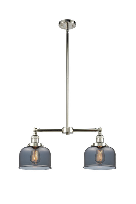 Mid. Chandeliers Glass Down by Innovations ( 405 | 209-PN-G73 Franklin Restoration ) 