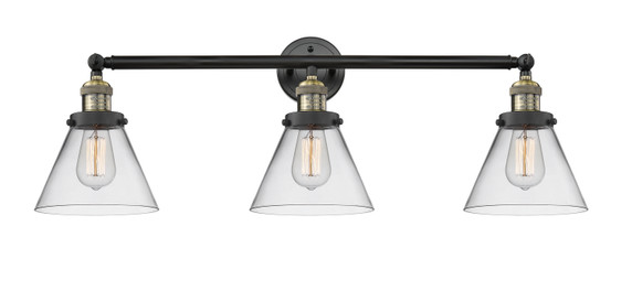 Bathroom Fixtures Three Lights by Innovations ( 405 | 205-BAB-G42 Franklin Restoration ) 