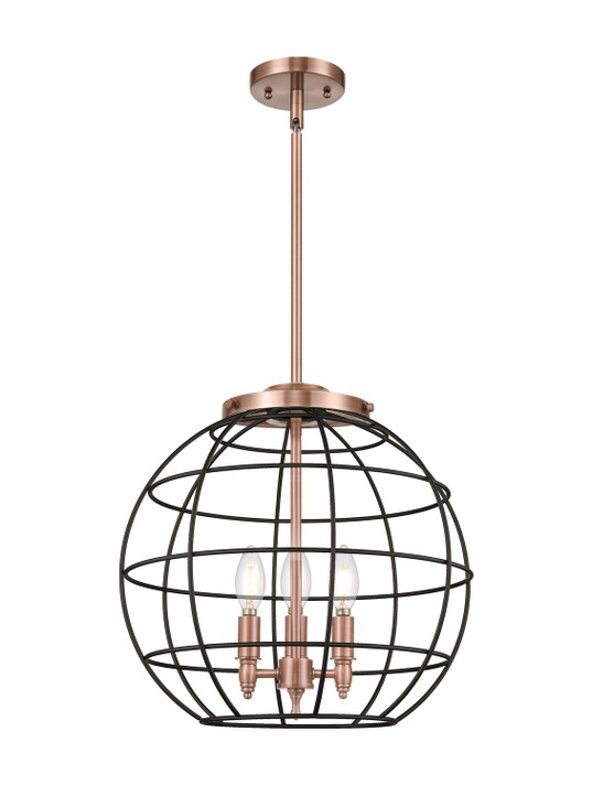 Pendants Sphere by Innovations ( 405 | 221-3S-AC-CE-16-BK Essex ) 