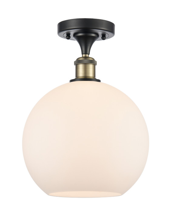 Semi-Flush Mts. Glass Down by Innovations ( 405 | 516-1C-BAB-G121-10-LED Ballston ) 