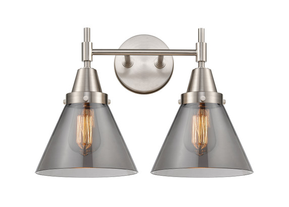 Bathroom Fixtures Two Lights by Innovations ( 405 | 447-2W-SN-G43-LED Caden ) 