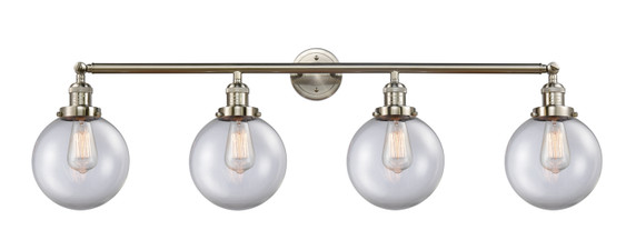 Bathroom Fixtures Four Lights by Innovations ( 405 | 215-SN-G202-8 Franklin Restoration ) 