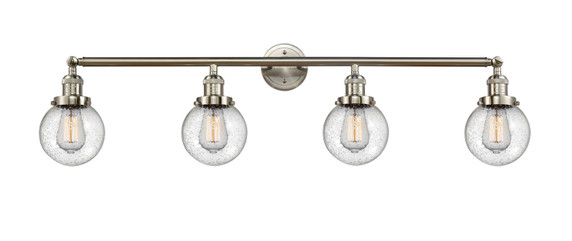Bathroom Fixtures Four Lights by Innovations ( 405 | 215-SN-G204-6 Franklin Restoration ) 