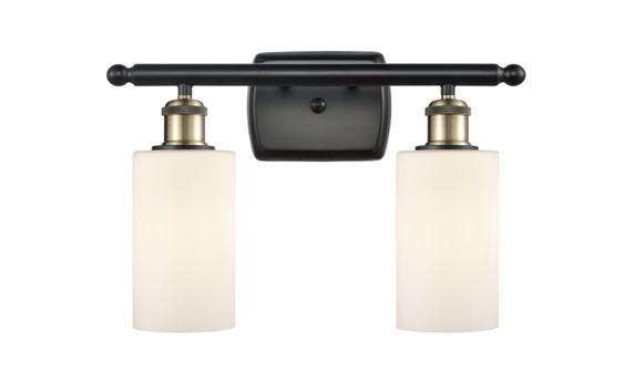 Bathroom Fixtures Two Lights by Innovations ( 405 | 516-2W-BAB-G801-LED Ballston ) 