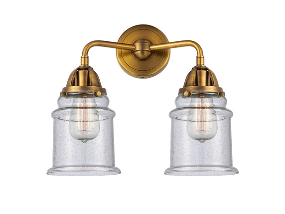 Bathroom Fixtures Two Lights by Innovations ( 405 | 288-2W-BB-G184 Nouveau 2 ) 