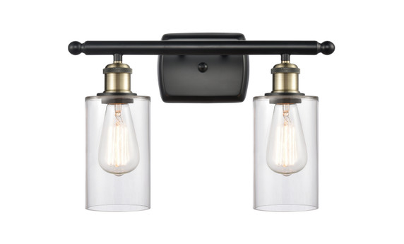 Bathroom Fixtures Two Lights by Innovations ( 405 | 516-2W-BAB-G802 Ballston ) 