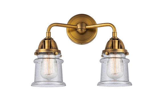 Bathroom Fixtures Two Lights by Innovations ( 405 | 288-2W-BB-G184S Nouveau 2 ) 