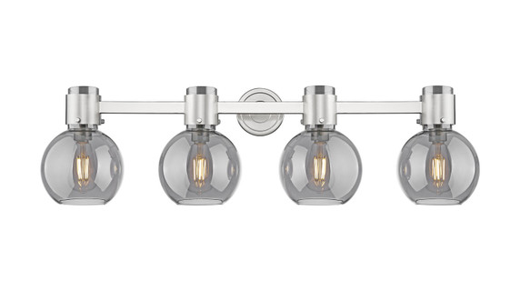 Bathroom Fixtures Four Lights by Innovations ( 405 | 464-4W-SN-G464B-7SM Downtown Urban ) 