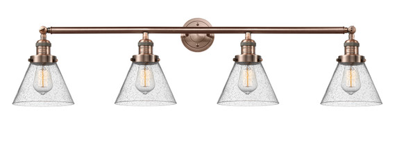 Bathroom Fixtures Four Lights by Innovations ( 405 | 215-AC-G44 Franklin Restoration ) 