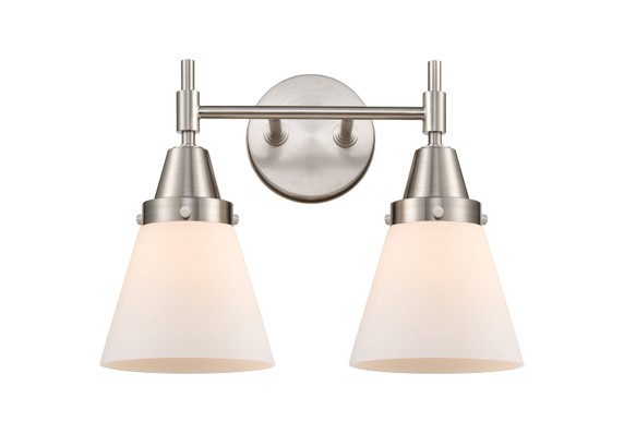 Bathroom Fixtures Two Lights by Innovations ( 405 | 447-2W-SN-G61-LED Caden ) 