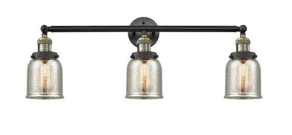Bathroom Fixtures Three Lights by Innovations ( 405 | 205-BAB-G58-LED Franklin Restoration ) 