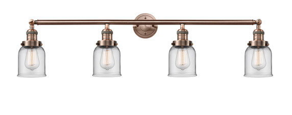 Bathroom Fixtures Four Lights by Innovations ( 405 | 215-AC-G52 Franklin Restoration ) 