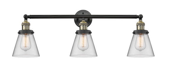 Bathroom Fixtures Three Lights by Innovations ( 405 | 205-BAB-G62 Franklin Restoration ) 