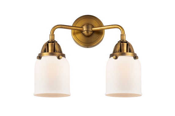 Bathroom Fixtures Two Lights by Innovations ( 405 | 288-2W-BB-G51 Nouveau 2 ) 