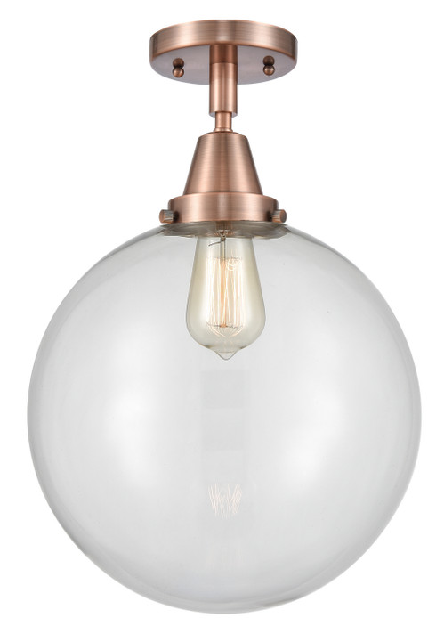 Flush Mounts Glass Down by Innovations ( 405 | 447-1C-AC-G202-12-LED Caden ) 