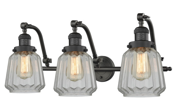 Bathroom Fixtures Two Lights by Innovations ( 405 | 515-3W-OB-G142 Franklin Restoration ) 