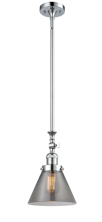 Mini Pendants Glass Down by Innovations ( 405 | 206-PC-G43-LED Franklin Restoration ) 
