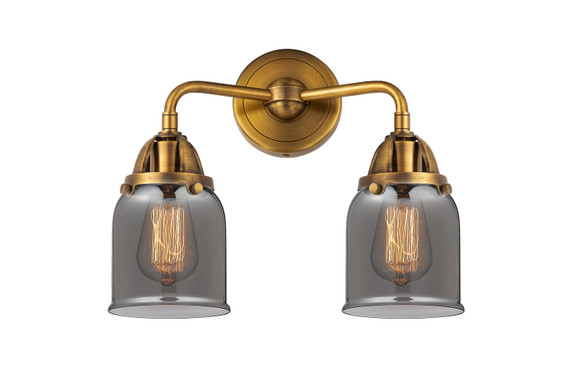 Bathroom Fixtures Two Lights by Innovations ( 405 | 288-2W-BB-G53 Nouveau 2 ) 