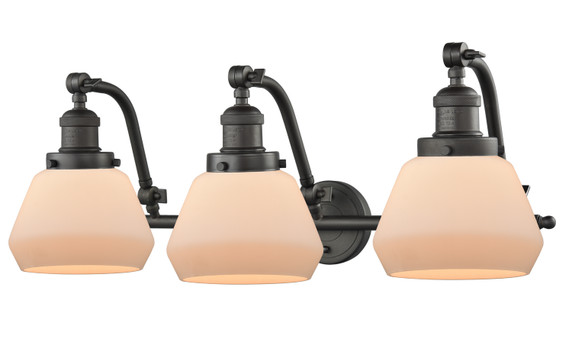 Bathroom Fixtures Three Lights by Innovations ( 405 | 515-3W-OB-G171 Franklin Restoration ) 