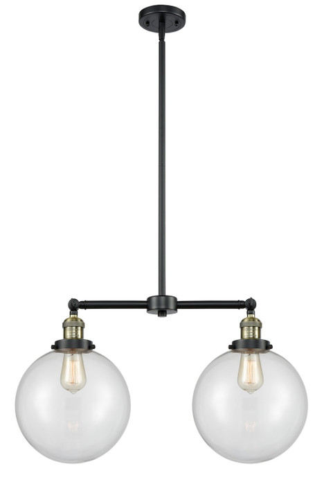 Linear/Island 2 Light Bar by Innovations ( 405 | 209-BAB-G202-10-LED Franklin Restoration ) 