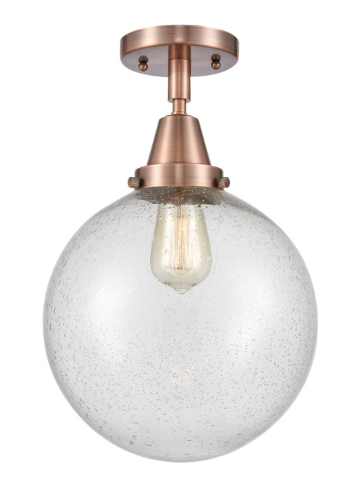 Flush Mounts Glass Down by Innovations ( 405 | 447-1C-AC-G204-10-LED Caden ) 