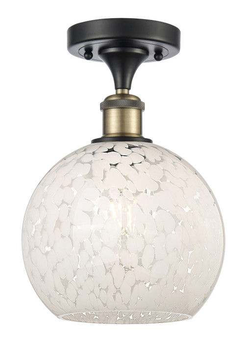 Semi-Flush Mts. Glass Down by Innovations ( 405 | 516-1C-BAB-G1216-8WM Ballston ) 