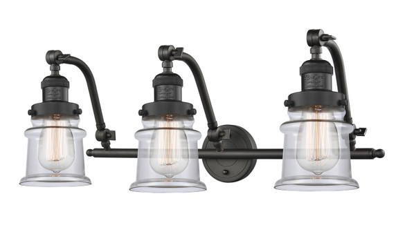 Bathroom Fixtures Three Lights by Innovations ( 405 | 515-3W-OB-G182S-LED Franklin Restoration ) 