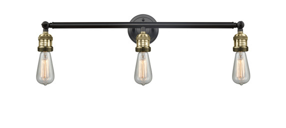 Bathroom Fixtures Three Lights by Innovations ( 405 | 205-BAB-LED Franklin Restoration ) 