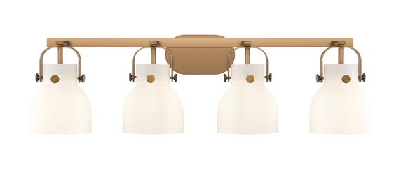 Bathroom Fixtures Four Lights by Innovations ( 405 | 423-4W-BB-G412-6WH Downtown Urban ) 