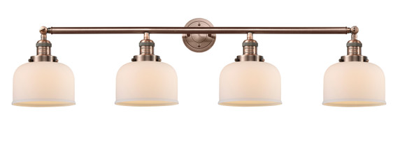 Bathroom Fixtures Four Lights by Innovations ( 405 | 215-AC-G71 Franklin Restoration ) 