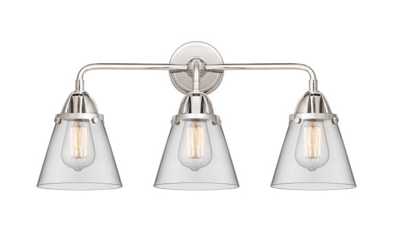 Bathroom Fixtures Three Lights by Innovations ( 405 | 288-3W-PC-G62-LED Nouveau 2 ) 