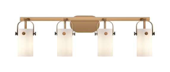 Bathroom Fixtures Four Lights by Innovations ( 405 | 423-4W-BB-G423-7WH Downtown Urban ) 