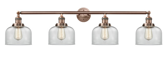Bathroom Fixtures Four Lights by Innovations ( 405 | 215-AC-G72-LED Franklin Restoration ) 