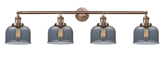 Bathroom Fixtures Four Lights by Innovations ( 405 | 215-AC-G73-LED Franklin Restoration ) 