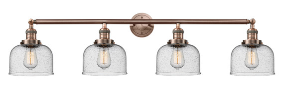 Bathroom Fixtures Four Lights by Innovations ( 405 | 215-AC-G74-LED Franklin Restoration ) 
