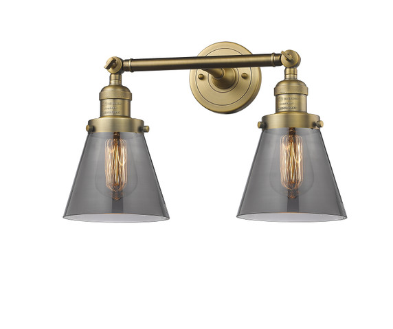 Bathroom Fixtures Two Lights by Innovations ( 405 | 208-BB-G63-LED Franklin Restoration ) 