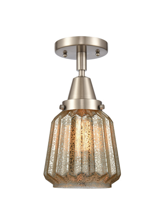 Semi-Flush Mts. Directional by Innovations ( 405 | 447-1C-SN-G146-LED Caden ) 