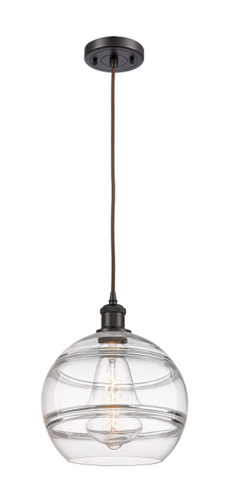 Mini Pendants Glass Down by Innovations ( 405 | 516-1P-OB-G556-10CL Ballston ) 