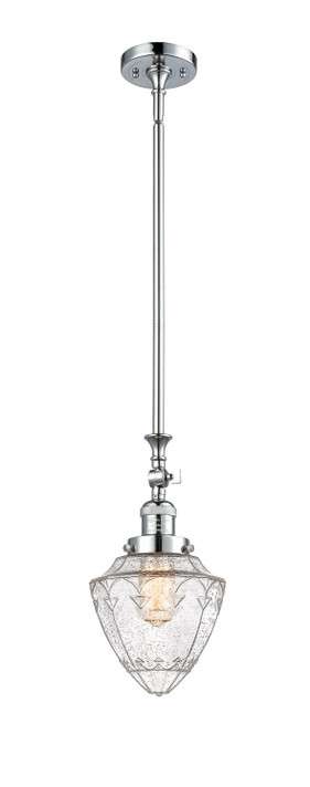 Mini Pendants Glass Down by Innovations ( 405 | 206-PC-G664-7-LED Franklin Restoration ) 