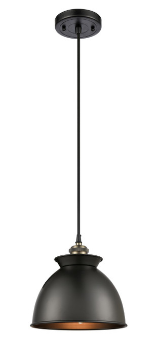 Mini Pendants Metal Shade by Innovations ( 405 | 516-1P-BAB-M14-BK-LED Ballston ) 